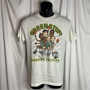 Vintage NBA Boston Celtics Caricature Shirt